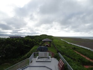 4日目　サロマ湖の長ぼそいところ